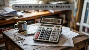 How Much Do You Lose Selling A House As Is