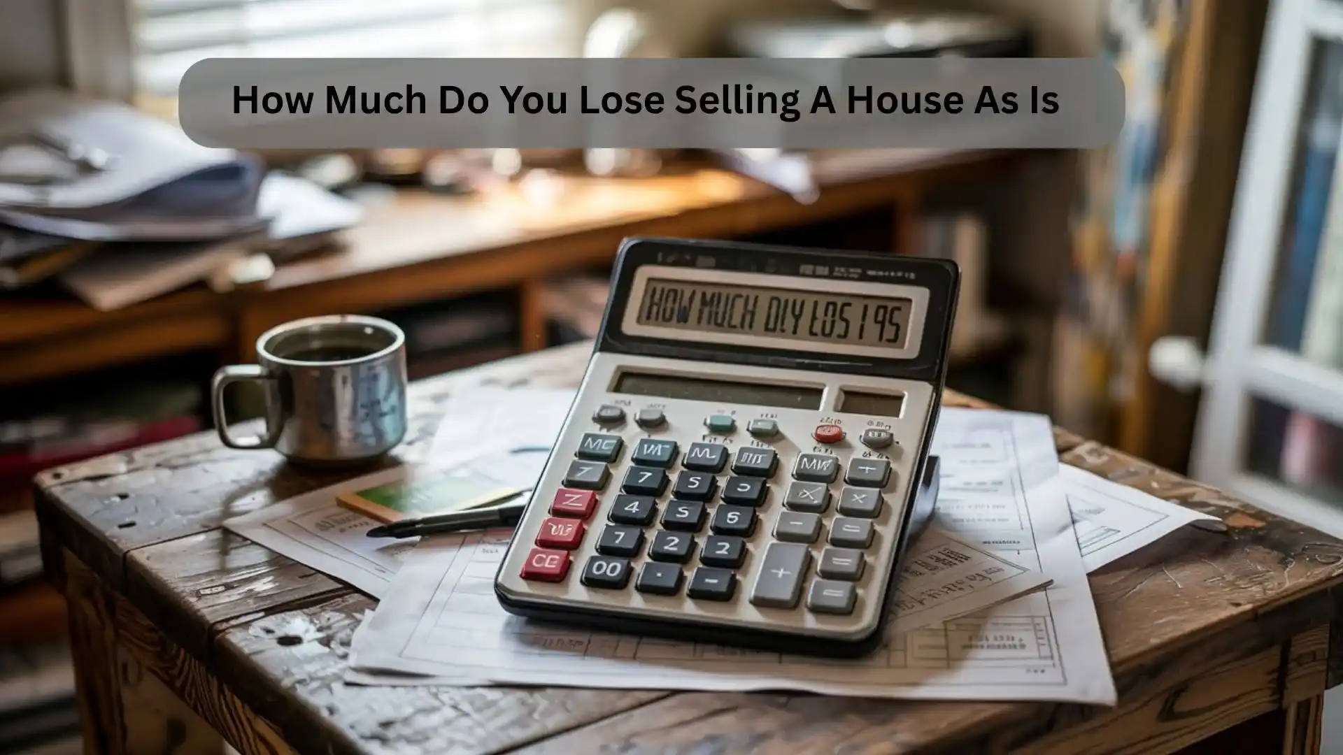 How Much Do You Lose Selling A House As Is