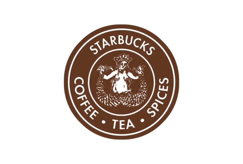 1. Starbucks logo 1971: