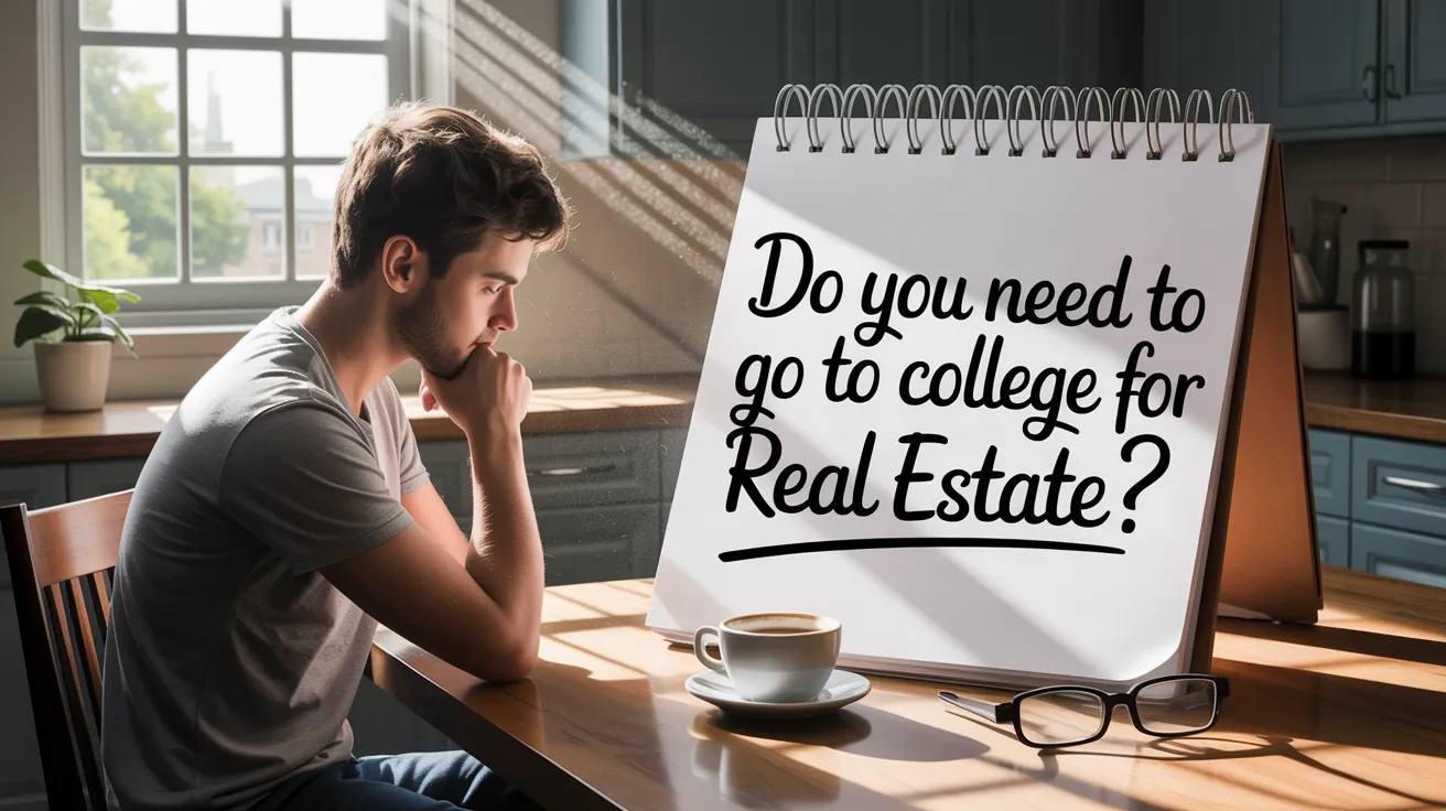 Do You Need To Go To College For Real Estate