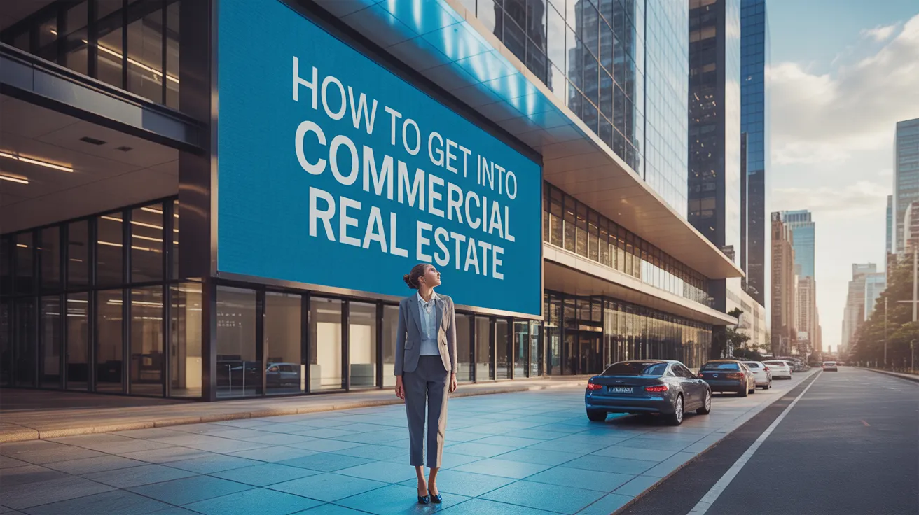 How To Get Into Commercial Real Estate