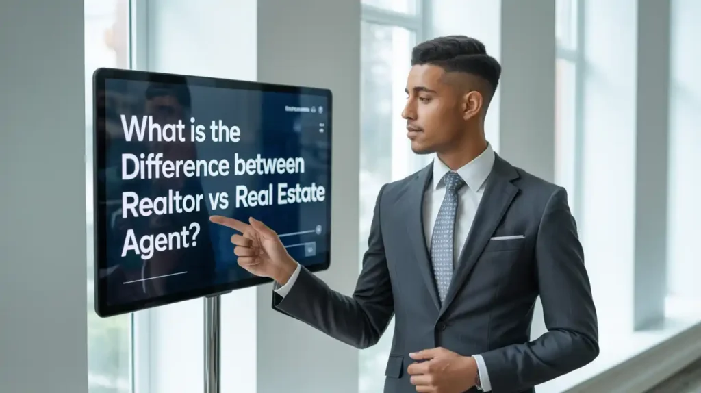 What Is The Difference Between Realtor Vs Real Estate Agent?