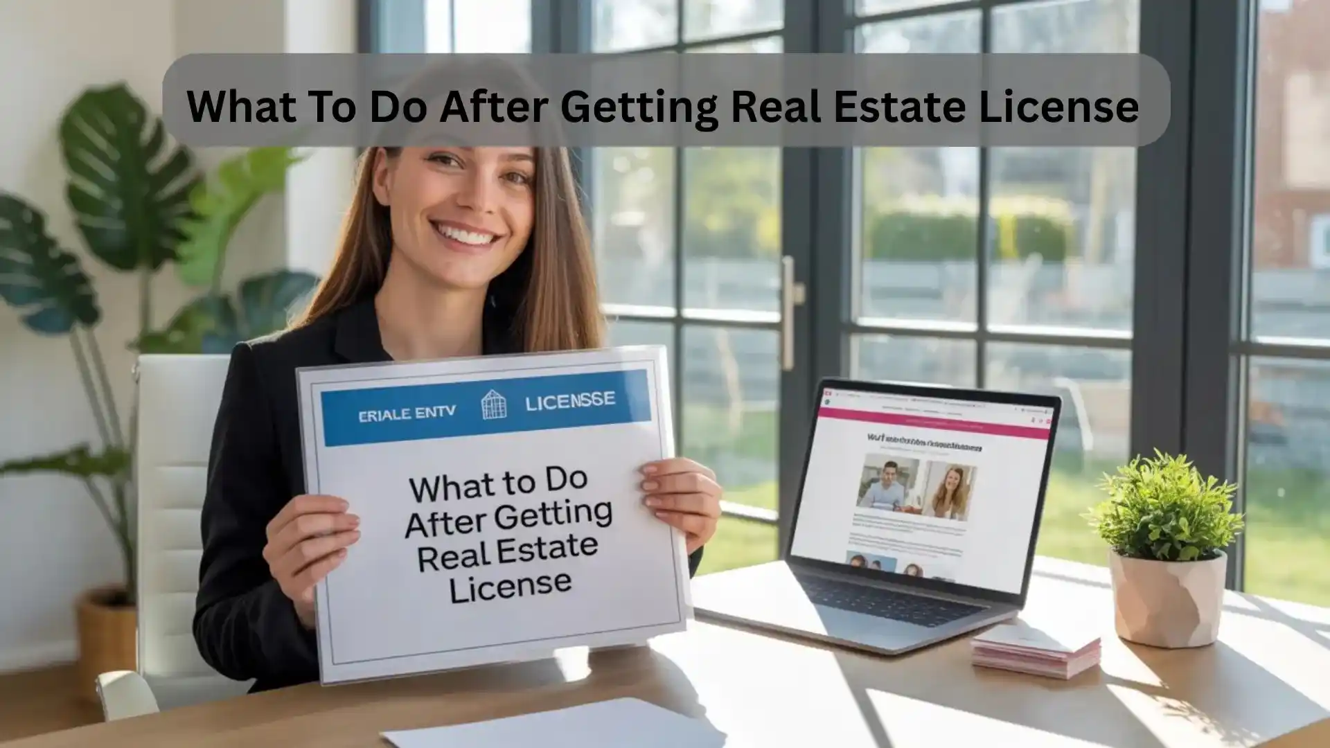 What To Do After Getting Real Estate License