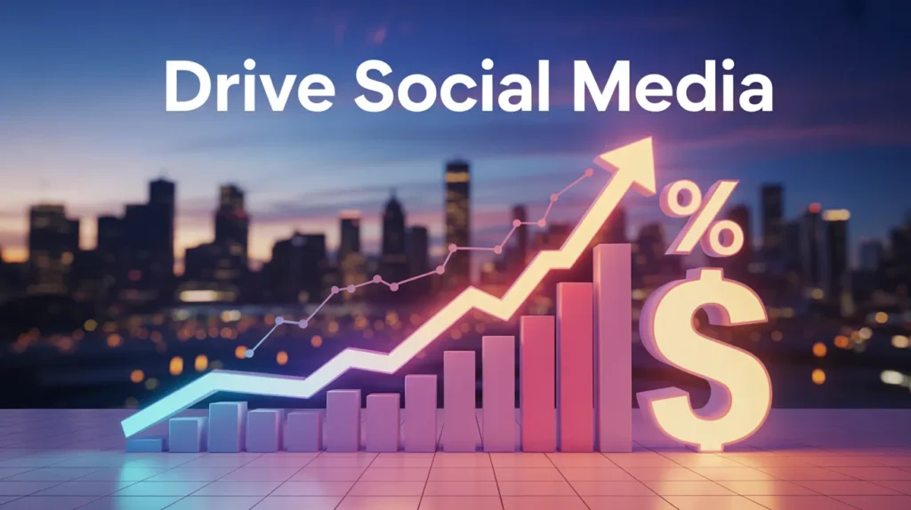 What is the annual revenue of drive social media?